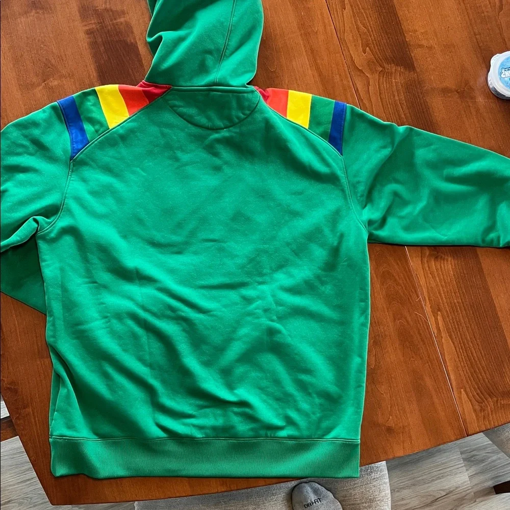 Under Armour Green Hoodie Vintage University of Hawaii - Picture 3 of 3